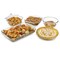 6-Piece Glass Baking Dish Set with Lids, Pie Pan, Casserole Dish and Mixing Bowl Included